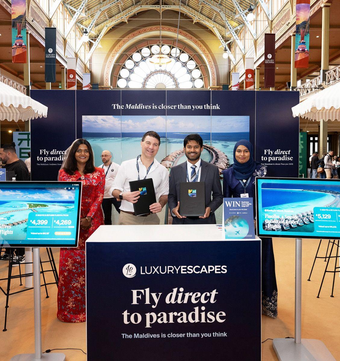 Maldives showcases premium experiences and Melbourne charter operations at Luxury Escapes LIVE 2026