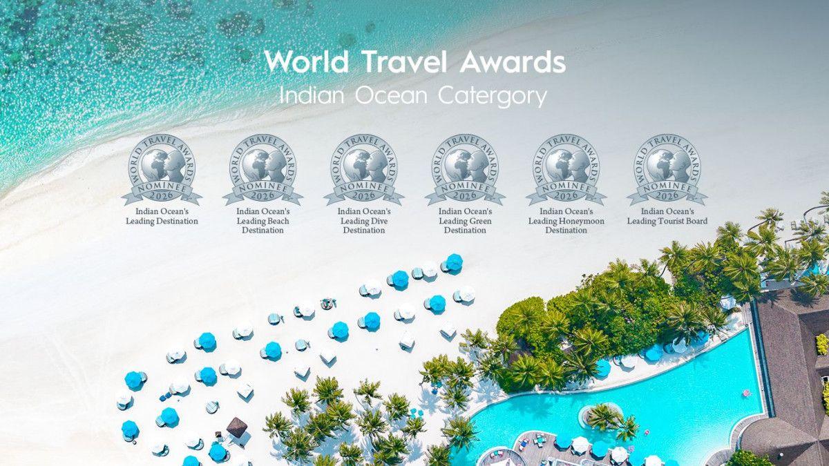 Maldives secures seventh consecutive nomination for World Travel Awards Indian Ocean’s Leading Destination (2026)