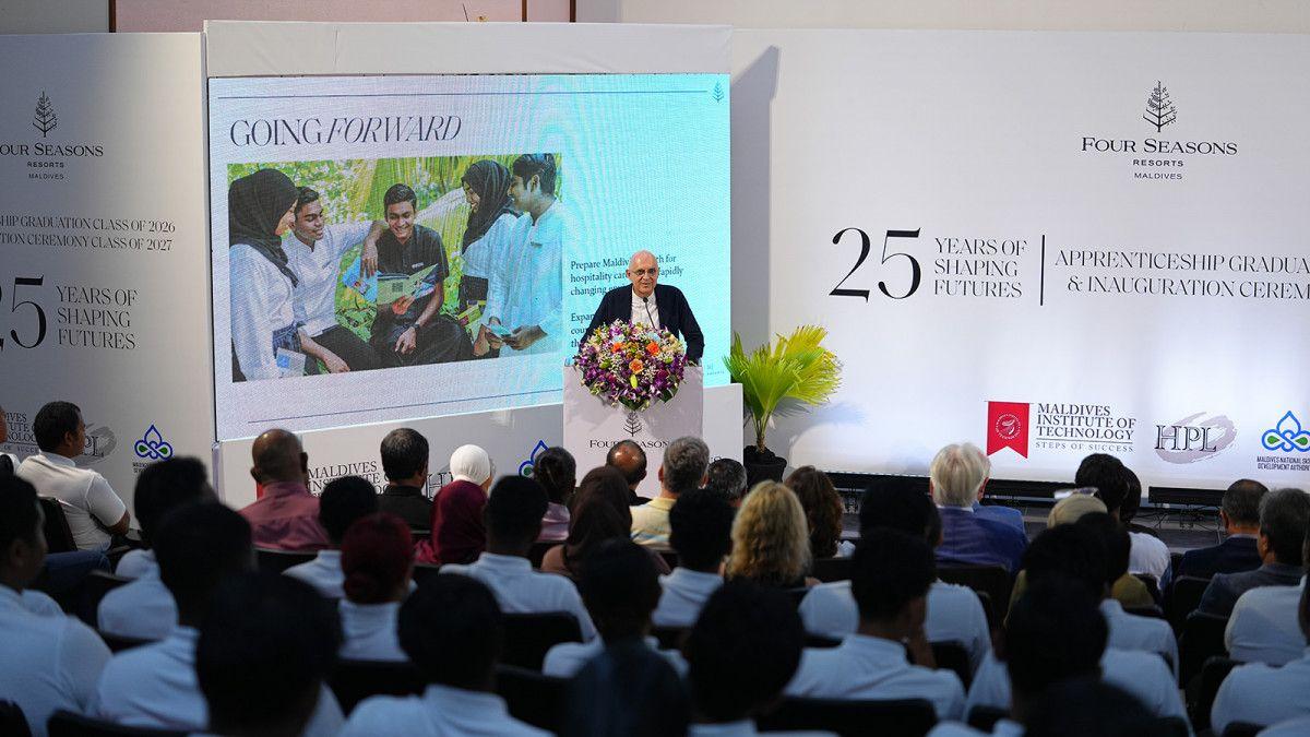 25 Years of shaping the future: Four Seasons Maldives Apprenticeship Programme celebrates over 1,000 graduates