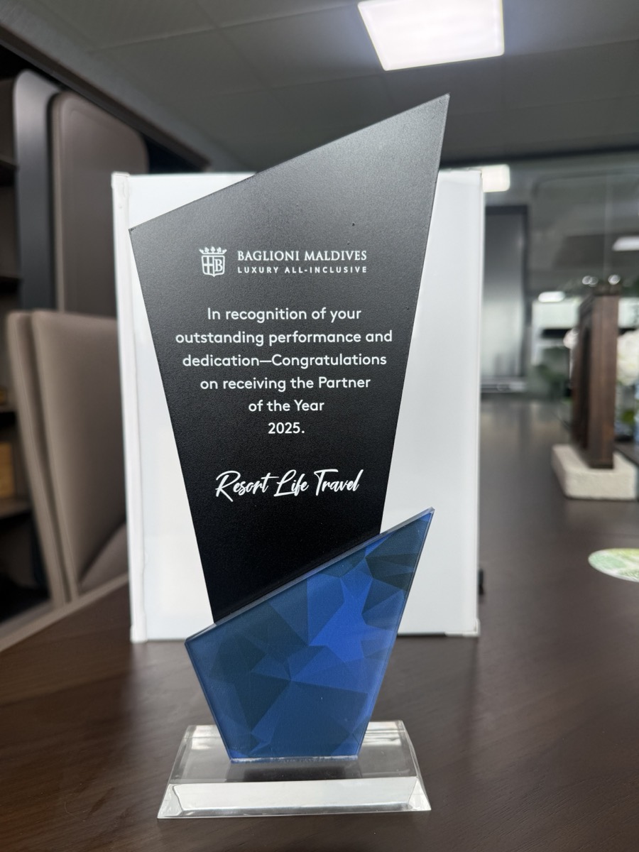 Partner of the Year — Baglioni Maldives (2025)
