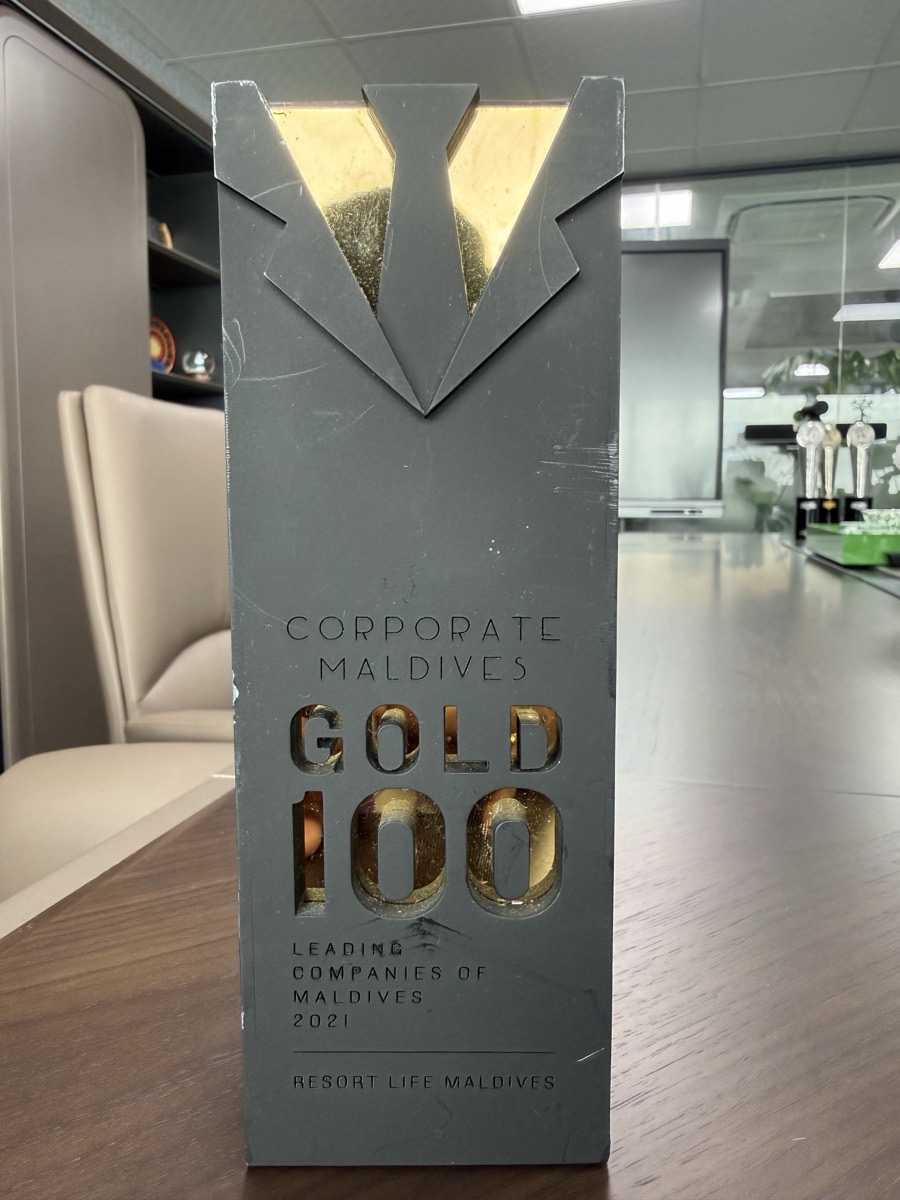 Gold 100 — Leading Companies of Maldives — Corporate Maldives (2021)
