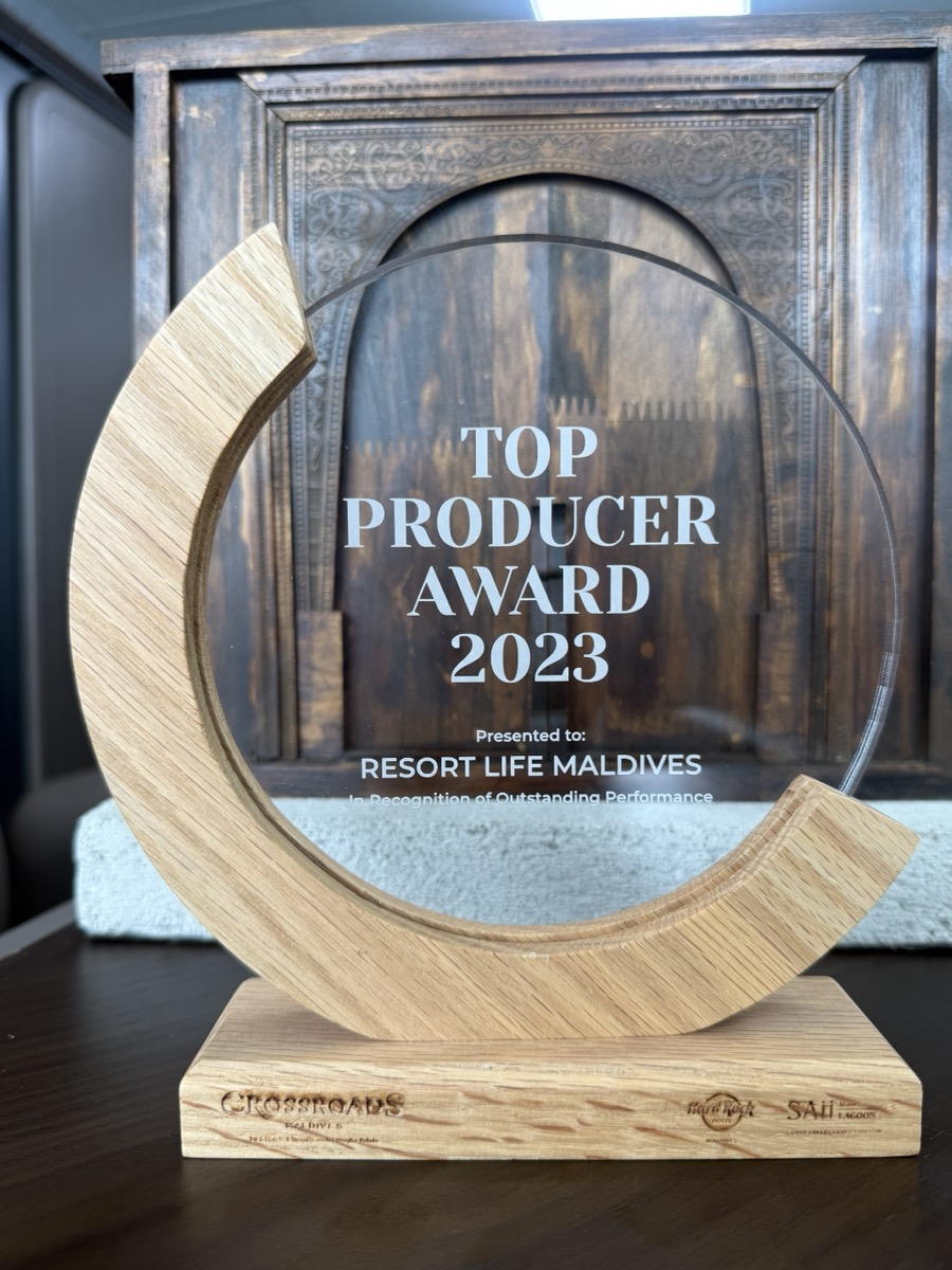 Top Producer Award — CROSSROADS Maldives (2023)
